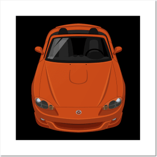 MX-5 NC 3rd gen 2005-2008 - Orange Posters and Art